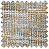 Atina (Blackout), Orange Splash - Motorised Roman Blind
